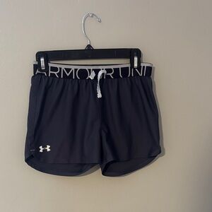 Under Armour Women's Black Athletic Shorts